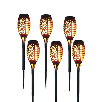 12LED 33LED Solar Alev El Feneri Dış Mekan Yanıp Sönen Suya Dayanıklı Solar LED Işık