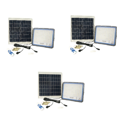 360LED 6500K 100 Watt 200 Watt Dış Mekan Güneş Projektör Suya Dayanıklı IP67