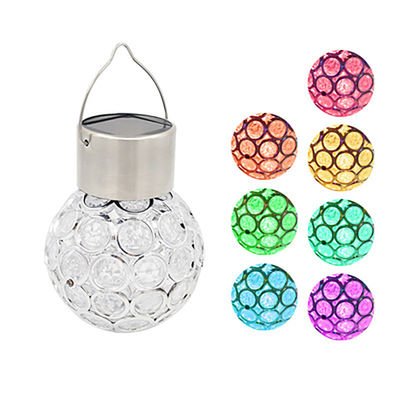 Su geçirmez Solar LED Fener Asılı Işık Açık Bahçe Avlu Atmosfer Işığı