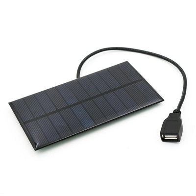 1.65 W Solar Şarj Güneş Paneli 76*133 MM Çıkış Güneş Enerjisi Açık Kamp Cep Telefonu Için Şarj USB Şarj Cihazı
