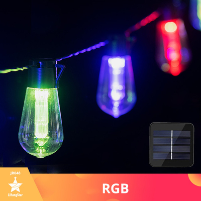 Kırılmaz Ampuller ile LED Dış Mekan Dize Işıklar Bahçe Asılı Arka Bahçe Işıkları