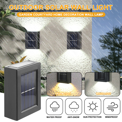 WINXU IP65 Suya Dayanıklı Güneş Led Işıkları Açık Peyzaj Balkon Dekoratif Duvar Lambası