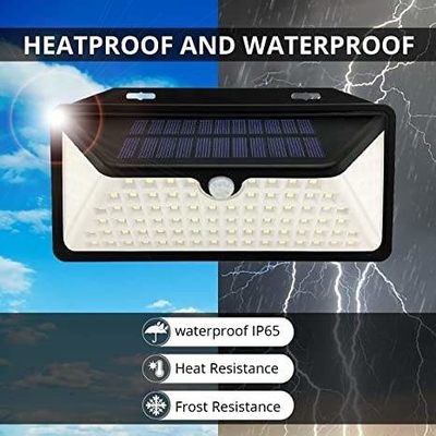 240V Hareket Sensörü Güneş Enerjili LED Duvar Işık Kablosuz Dış Güvenlik Duvar Işıkları