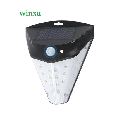 Bahçe Avlu için Büyük Geniş Açı 42led Güneş Enerjili LED Duvar Işık 2700K