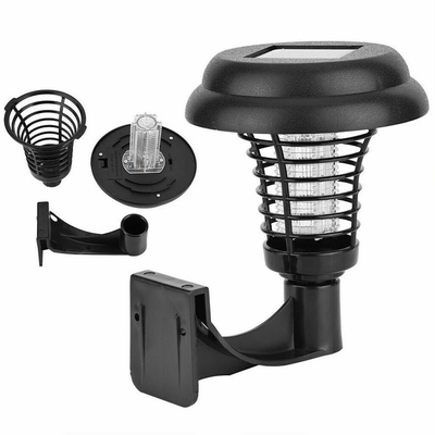 Bahçe Çim Haşere Kontrolü MPPT Güneş Enerjili LED Duvar Işık Böcek Zappers