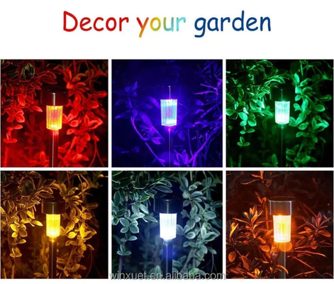 IP55 Suya Dayanıklı Güneş LED Bahçe Işıkları 0.5W Dış Mekan Güneş Geçit Işıkları