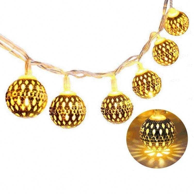3V LED Güneş Enerjili Peri String Işıklar Dekoratif Bağlanabilir Seri 100lm