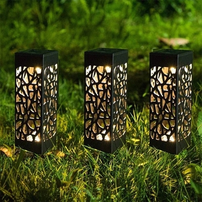 Led Hollow Solar Peyzaj Yolu Işıkları Açık Bahçe IP65 6000K