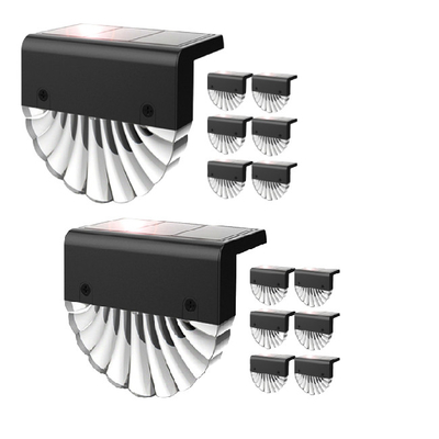 Güverte Merdivenleri Peyzaj Merdiveni için 10LM Led Güneş Yolu Işığı / IP65 Güneş Işığı