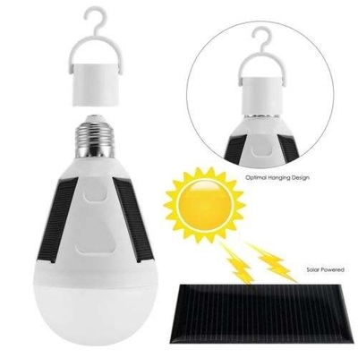 Çok Fonksiyonlu IP65 Solar Şarj Edilebilir Led Ampul / 7W 12W Güneş Enerjisi Şarj Lambası