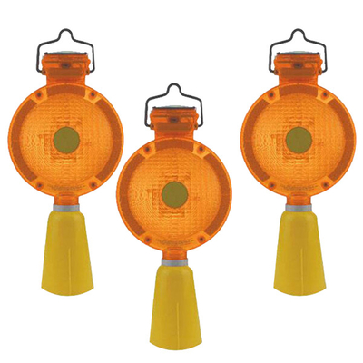 Suya Dayanıklı Yuvarlak Güneş Enerjili Trafik Işıkları Çapı 19cm 41*39*41cm