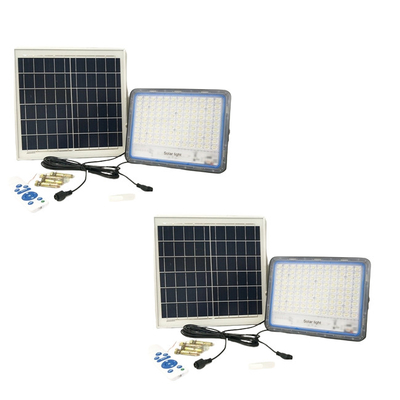 Uzaktan 360LED 6500K Suya Dayanıklı Güneş Işığı Ip67 100w ile Güneş Sel Işıkları