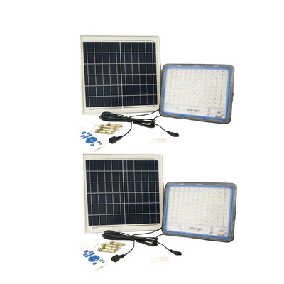 Su geçirmez IP67 Solar LED Sel Işıkları Beyaz Işık 360LED 6500K Zamanlama Modu 3h / 5h / 8h