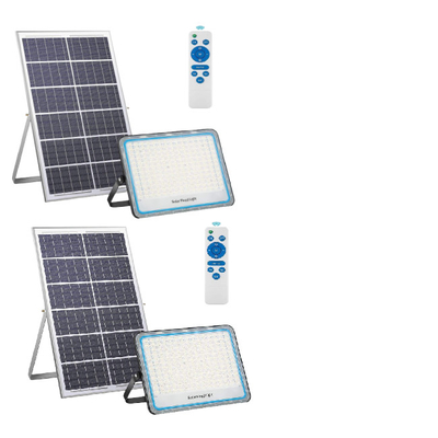 6500K 50 Watt Solar Sel Işık Suya Dayanıklı IP67 50w Led Projektör Soğuk Beyaz 3.7V 1500mAh