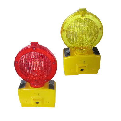 LED Yanıp Sönen Güneş Trafik Uyarı Işığı / Güneş Enerjili Trafik Koni Işıkları