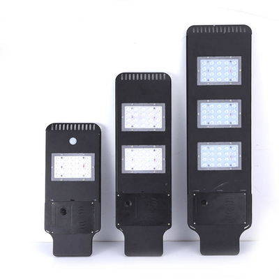 ABS Süper Parlak 60w Güneş Led Sokak Lambası IP65 Güneş Sensörü Sokak Lambası