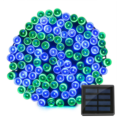 50 LED Dalga Kombinasyonu Güneş Enerjili LED Dize Işıklar Noel Dekorasyonu İçin Suya Dayanıklı