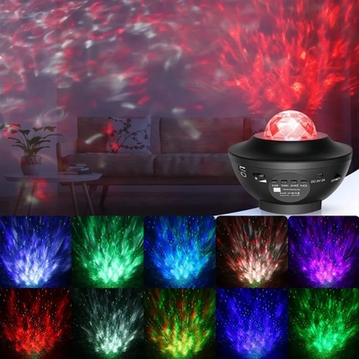 WINXU LED Galaxy Yıldız Gece Işığı Projektör Odası Yıldızlı Gökyüzü Galaxy Projektörünü Döndür