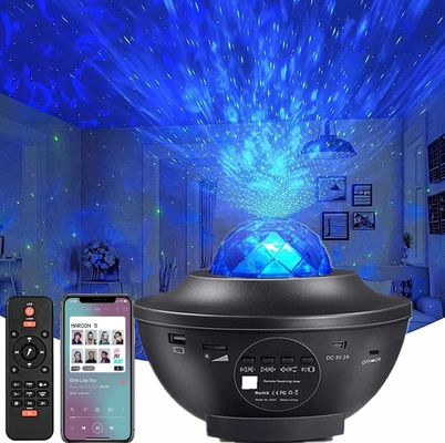 WINXU LED Galaxy Yıldız Gece Işığı Projektör Odası Yıldızlı Gökyüzü Galaxy Projektörünü Döndür