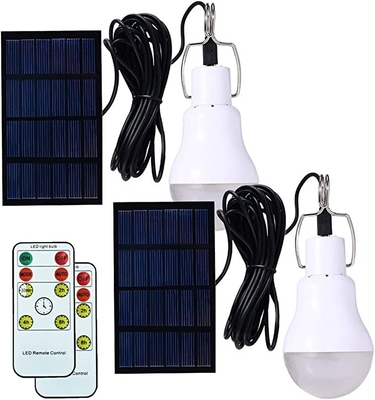 Taşınabilir Solar Acil Durum Ampulü USB Şarj Edilebilir 3W 4000 Aydınlık Soğuk Beyaz Renk