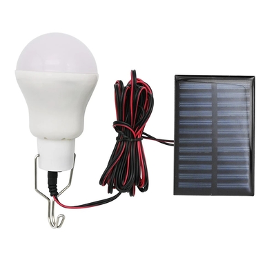 Taşınabilir Solar Acil Durum Ampulü USB Şarj Edilebilir 3W 4000 Aydınlık Soğuk Beyaz Renk
