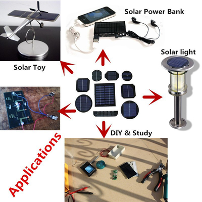 4V 5.5V 5V 6V 7V 10V 12V Solar Panel Şarj Cihazı Mono Polikristal