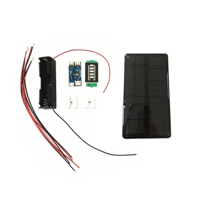 Mini Elektrik Üretimi için 80 * 45mm Güneş Paneli Şarj Cihazı Polikristalin 5V 60MA