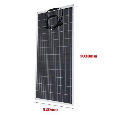 12V Pil Taşınabilir Esnek Hücreler için 200W Güneş Paneli Kiti Pil Şarj Cihazı